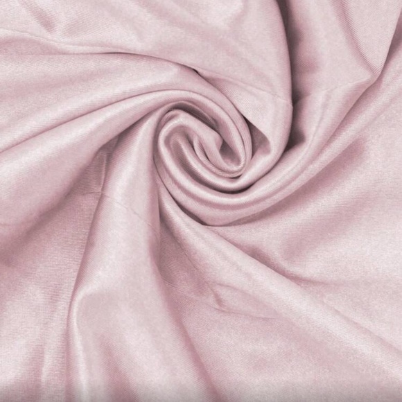Elegant Baby Pink Satin Cami Top - Picture 4 of 4